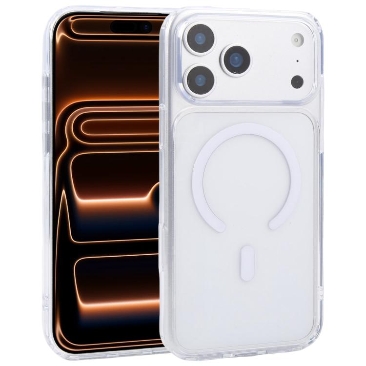 Estuche de acrílico transparente para teléfono GEBEI Jazz Series MagSafe, For iPhone 17 Pro Max, For iPhone 17 Pro, For iPhone 17, For iPhone Air