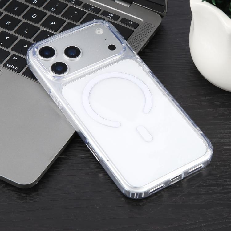 Estuche de acrílico transparente para teléfono GEBEI Jazz Series MagSafe, For iPhone 17 Pro Max, For iPhone 17 Pro, For iPhone 17, For iPhone Air