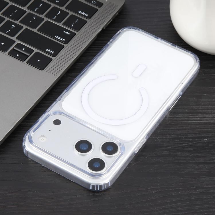 Estuche de acrílico transparente para teléfono GEBEI Jazz Series MagSafe, For iPhone 17 Pro Max, For iPhone 17 Pro, For iPhone 17, For iPhone Air