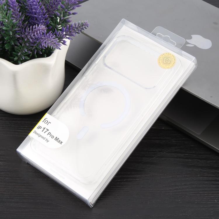Estuche de acrílico transparente para teléfono GEBEI Jazz Series MagSafe, For iPhone 17 Pro Max, For iPhone 17 Pro, For iPhone 17, For iPhone Air