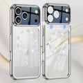 Funda magnética para teléfono MagSafe con empalme fantasma mediante galvanoplastia GKK, For iPhone 17 Pro Max, For iPhone 17 Pro