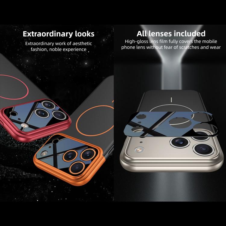 Funda magnética para teléfono GKK Color Master Splicing MagSafe, For iPhone 17 Pro Max