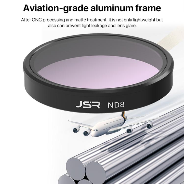 Filtro de lente para DJI Osmo Nano JSR Serie LH, UV, CPL, ND8, ND16, ND32, ND64, ND8PL, ND16PL, ND32PL, ND64PL, STAR, NIGHT, Black Mist 1/4, 3 in 1 ND8/16/32, 4 in 1 CPL ND8/16/32, 4 in 1 ND8/16/32/64, 4 in 1 ND8-64PL, 6 in 1 ND8-64 CPL UV             ...
