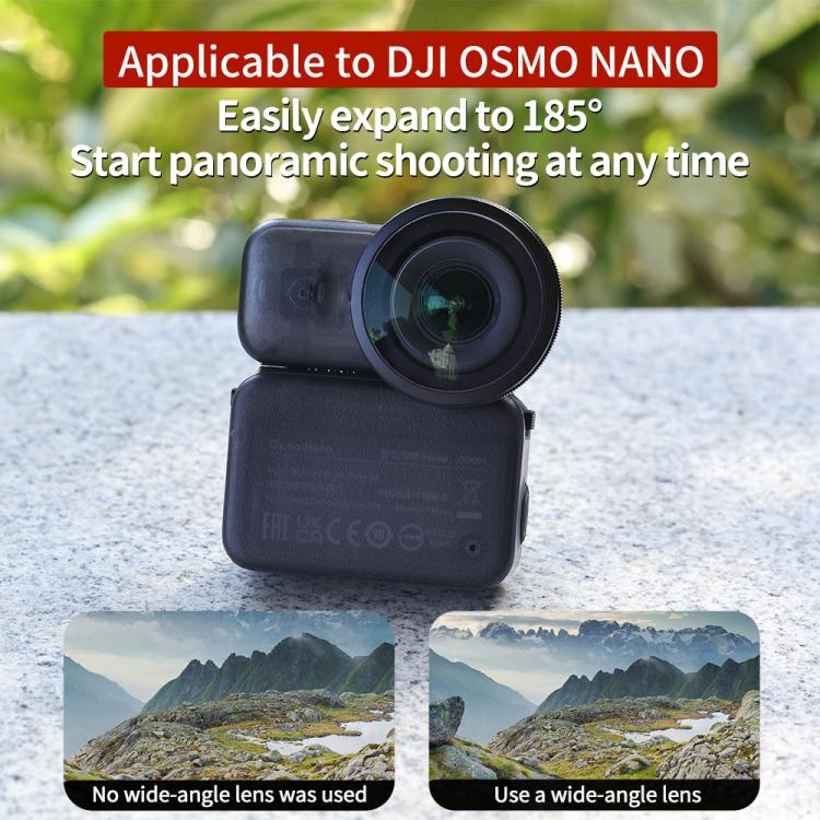 Filtro de lente JSR para DJI Osmo Nano, Wide Lens, Wide Lens + Mini Tripod, Wide Lens + Macro 10X, 5 in 1 Wide CPL ND8/16/32, 4 in 1 Wide ND8/16/32, 5 in 1 Wide ND8/16/32/64PL, 9 in 1 Wide Mixed Filter