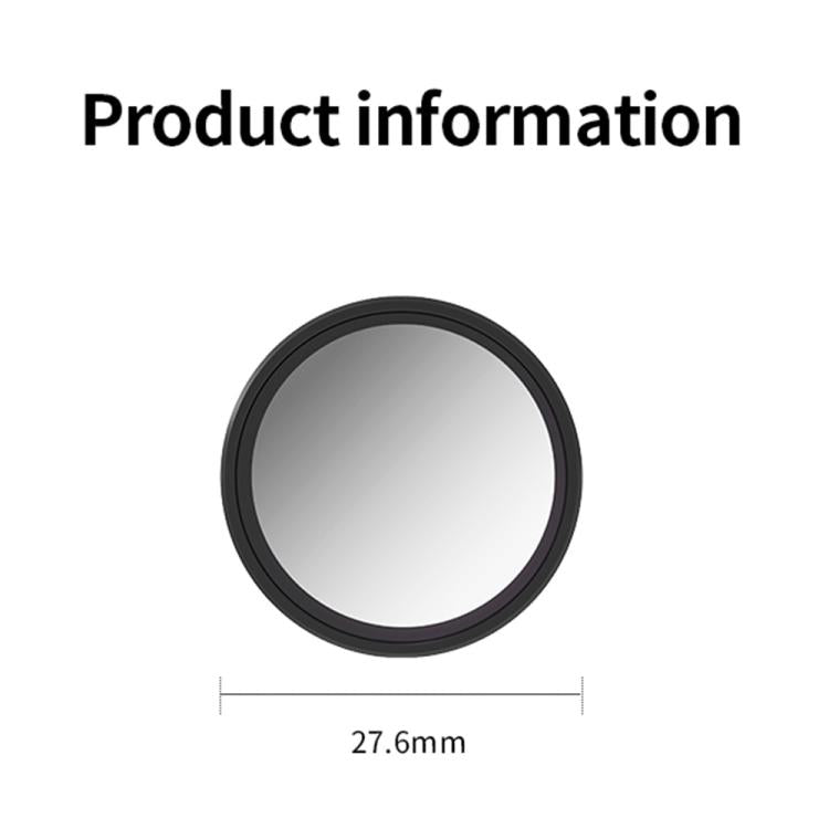 Filtro para lente macro DJI Osmo Nano 10X, Single Filter, Macro + Mini Tripod