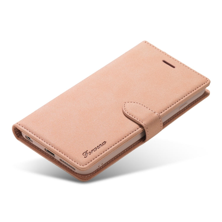 Forwenw F1 Series Matte Strong Magnetism Funda de cuero con tapa horizontal con soporte y ranuras para tarjetas y billetera y marco de fotos, For iPhone 6 Plus / 6s Plus, For iPhone 6 / 6s, For iPhone 7 / 8, For iPhone SE (2020)                        ...