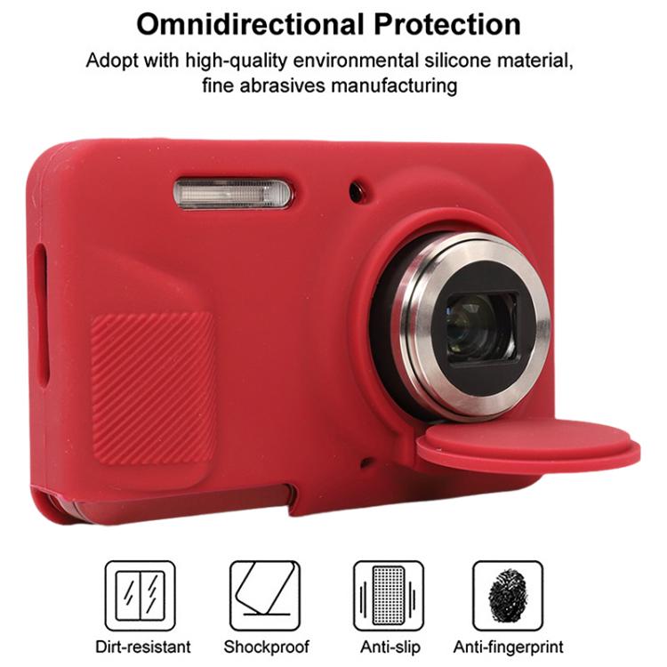 Funda protectora de silicona suave y brillante, For Kodak Pixpro FZ55