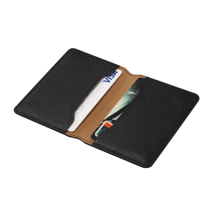 Cartera Denior V23 con textura de lichi y soporte MagSafe de piel para tarjetas., V23