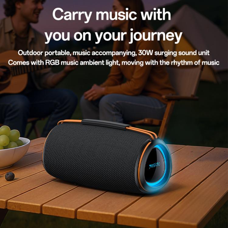 Altavoz Bluetooth estéreo de doble canal para exteriores Yesido YSW38 de 30 W., YSW38