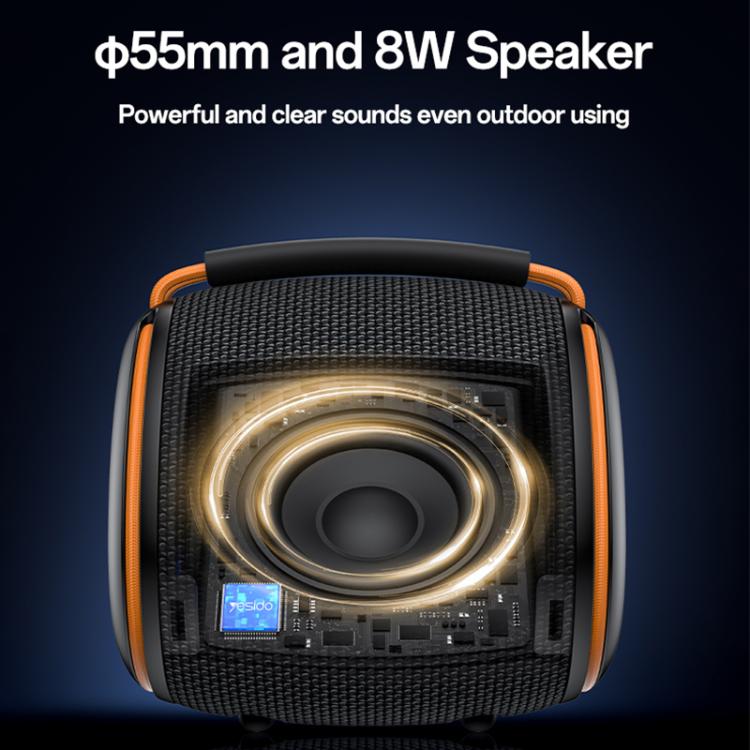 Altavoz Bluetooth portátil Yesido YSW40 de 8 W, YSW40