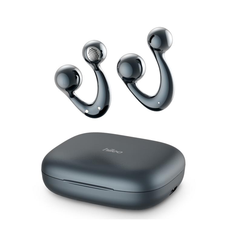 Auriculares deportivos inalámbricos Bluetooth Hileo HI83 con clip y cancelación de ruido.