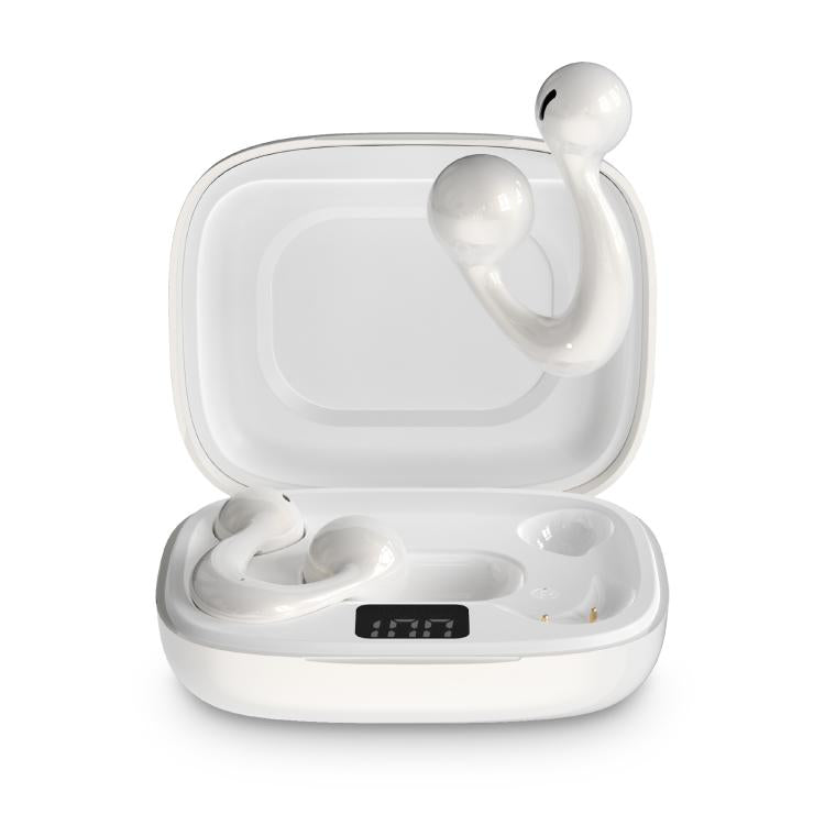 Auriculares deportivos inalámbricos Bluetooth Hileo HI83 con clip y cancelación de ruido.