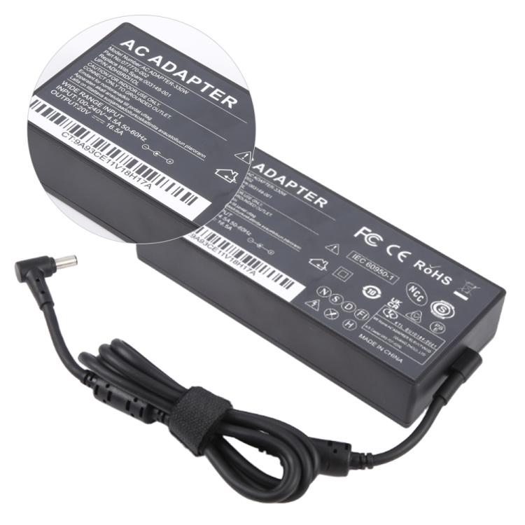 Adaptador de corriente de 330 W, 20 V, 16,5 A con puerto DC de 6,0 x 3,7 mm para Asus, EU Plug, US Plug, UK Plug, AU Plug