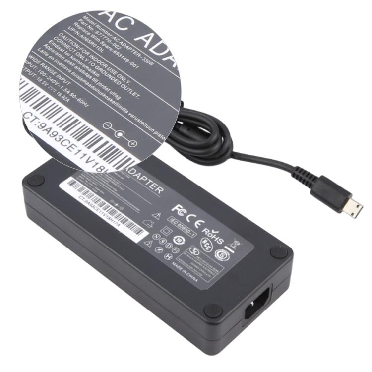 Adaptador de corriente de 330 W, 19,5 V, 16,92 A con puerto USB para MSI, EU Plug, US Plug, UK Plug, AU Plug