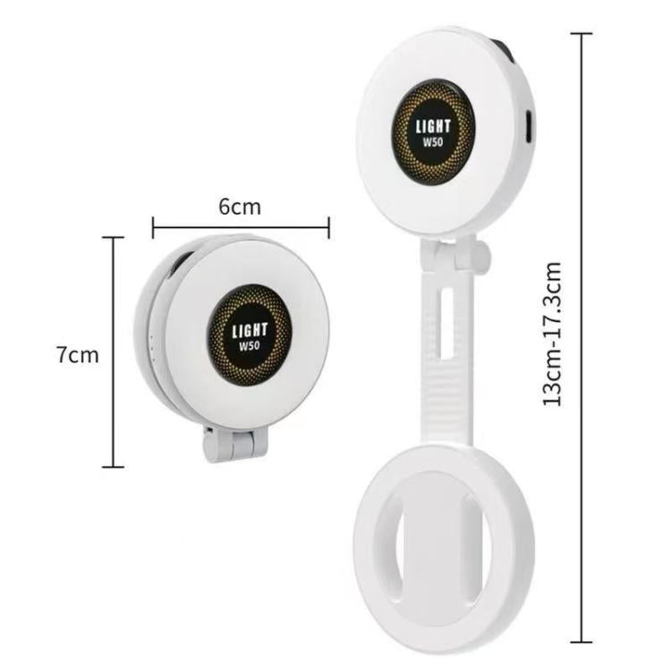Luz de relleno magnética plegable para teléfono