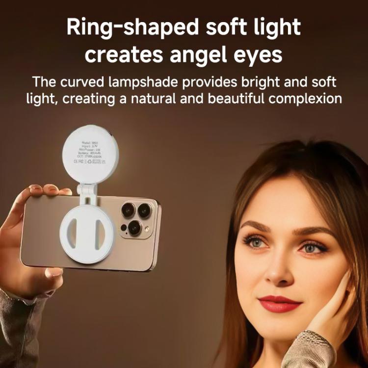 Luz de relleno magnética plegable para teléfono