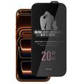 WK WTP-121 Qin - Diseño original, lámina de vidrio templado curvada 9D con ángulo de privacidad de 20 grados., For iPhone 17 Pro Max, For iPhone 17 Pro, For iPhone 17 / 16 Pro, For iPhone Air