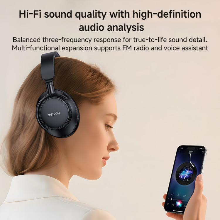 Auriculares inalámbricos Bluetooth Yesido EP12 de diadema, EP12