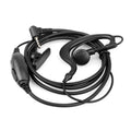 Auriculares con micrófono para walkie-talkie RETEVIS EE090Z de 1 pin para RETEVIS RT20, EE090Z