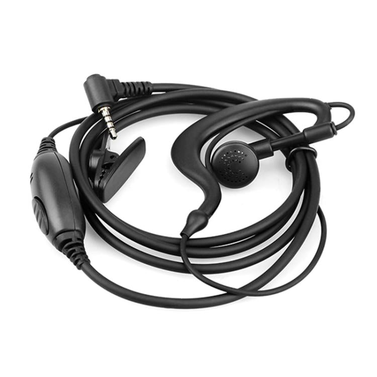 Auriculares con micrófono para walkie-talkie RETEVIS EE090Z de 1 pin para RETEVIS RT20, EE090Z