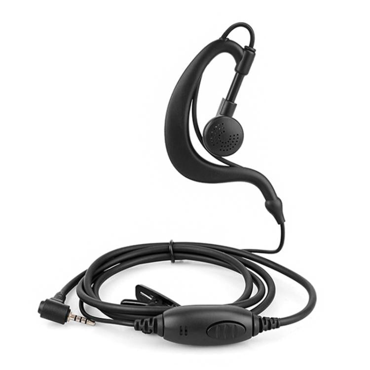 Auriculares con micrófono para walkie-talkie RETEVIS EE090Z de 1 pin para RETEVIS RT20, EE090Z