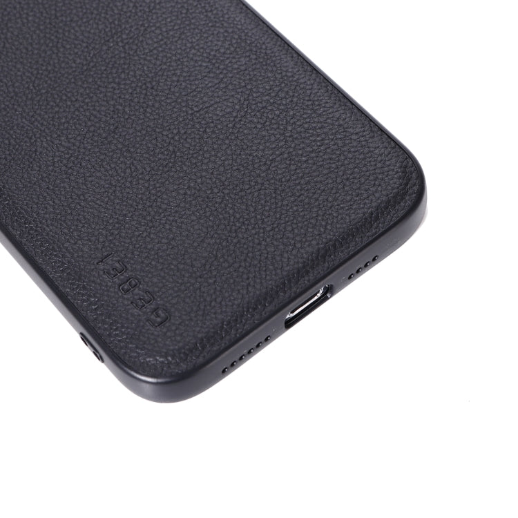 Estuche protector de cuero a prueba de golpes de cobertura total GEBEI, For iPhone 12 mini, For iPhone 12 / 12 Pro, For iPhone 12 Pro Max