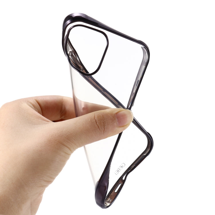 Estuche protector a prueba de golpes GEBEI Plating TPU, For iPhone 12 mini, For iPhone 12 / 12 Pro, For iPhone 12 Pro Max
