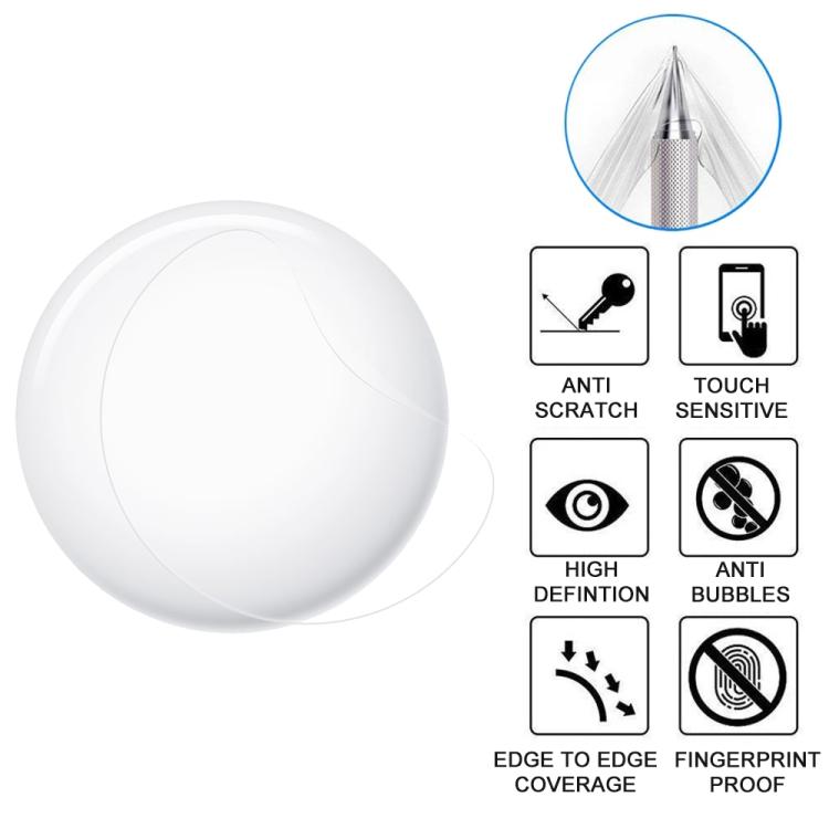 5 protectores de pantalla de hidrogel suave xDfind de cobertura total, For AirTag 2nd Gen / AirTag 1st Gen Back, For AirTag 2nd Gen / AirTag 1st Gen Front
