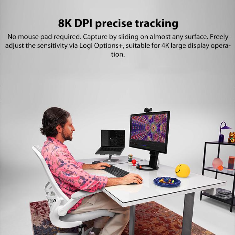 Ratón inalámbrico Logitech MX Master 4 de 8000 DPI