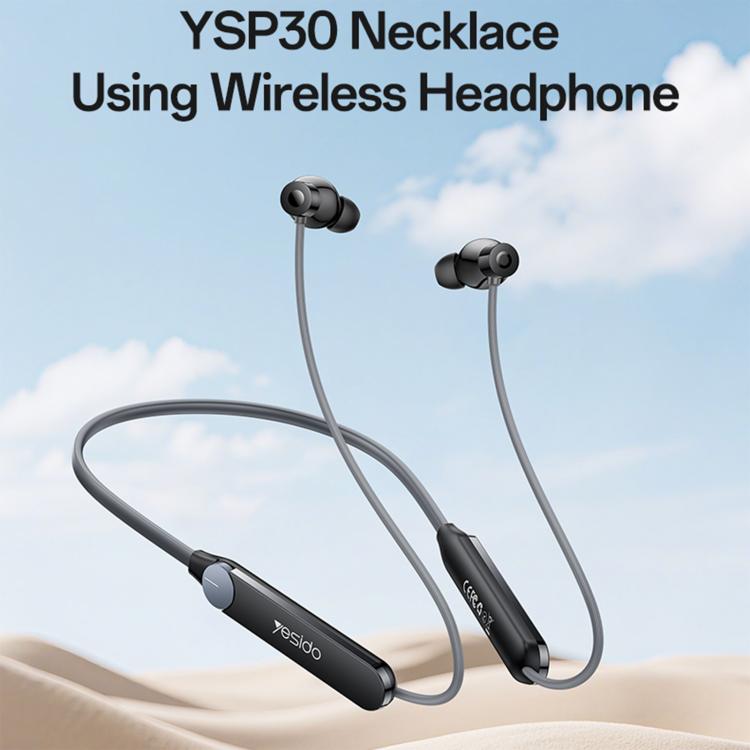 Collar Yesido YSP30 BT5.4 con auriculares inalámbricos