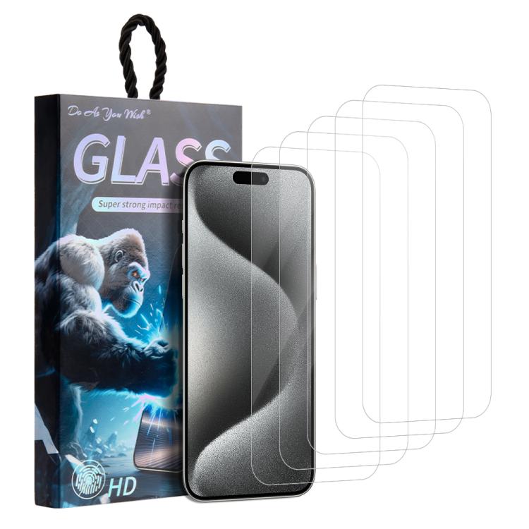5 unidades/paquete de protector de pantalla de vidrio templado HD "Haz lo que quieras", For iPhone 17e / 16e, For iPhone 17 Pro Max, For iPhone 17 Pro, For iPhone 17, For iPhone Air, For iPhone 16 Pro Max, For iPhone 16 Pro, For iPhone 16 Plus         ...