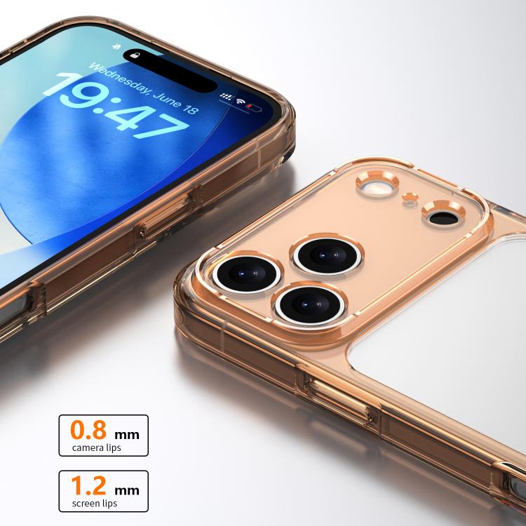 Funda protectora para teléfono iPAKY Aurora Series a prueba de golpes de PC + TPU, For iPhone 17 Pro Max, For iPhone 17 Pro