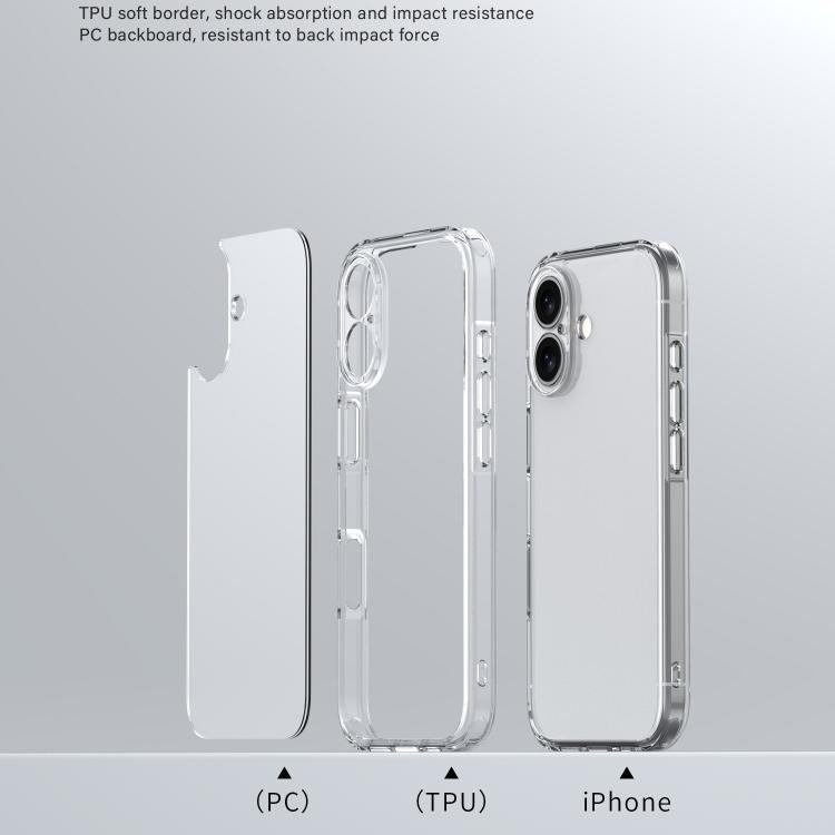 Funda protectora para teléfono iPAKY Aurora Series a prueba de golpes de PC + TPU, For iPhone 17