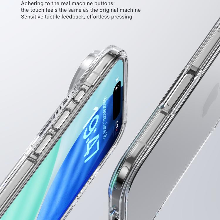 Funda protectora para teléfono iPAKY Aurora Series a prueba de golpes de PC + TPU, For iPhone Air