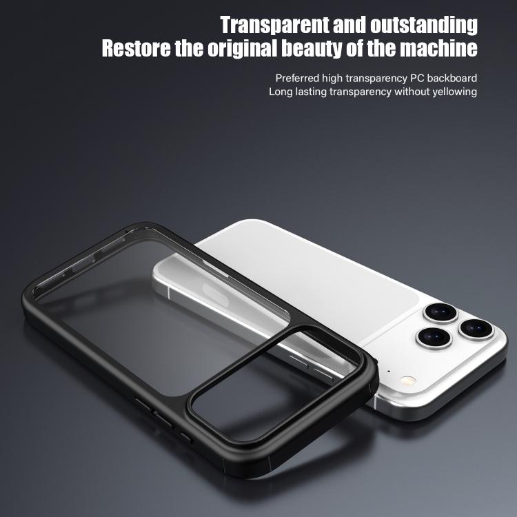 Funda transparente para teléfono iPAKY Serie YJ de PC+TPU, For iPhone 17 Pro Max, For iPhone 17 Pro, For iPhone 17, For iPhone Air