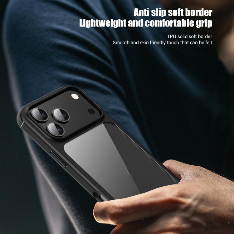 Funda transparente para teléfono iPAKY Serie YJ de PC+TPU, For iPhone 17 Pro Max, For iPhone 17 Pro, For iPhone 17, For iPhone Air
