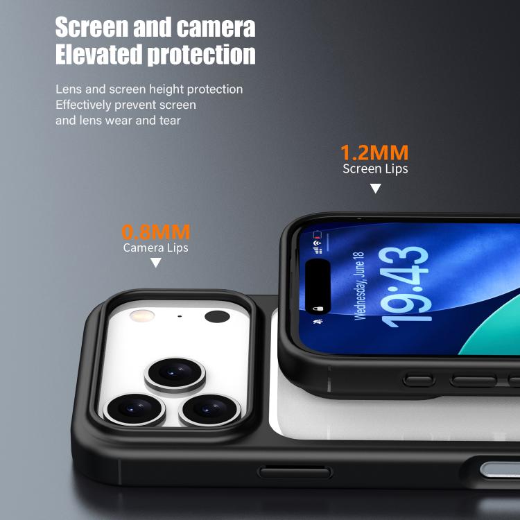 Funda transparente para teléfono iPAKY Serie YJ de PC+TPU, For iPhone 17 Pro Max, For iPhone 17 Pro, For iPhone 17, For iPhone Air