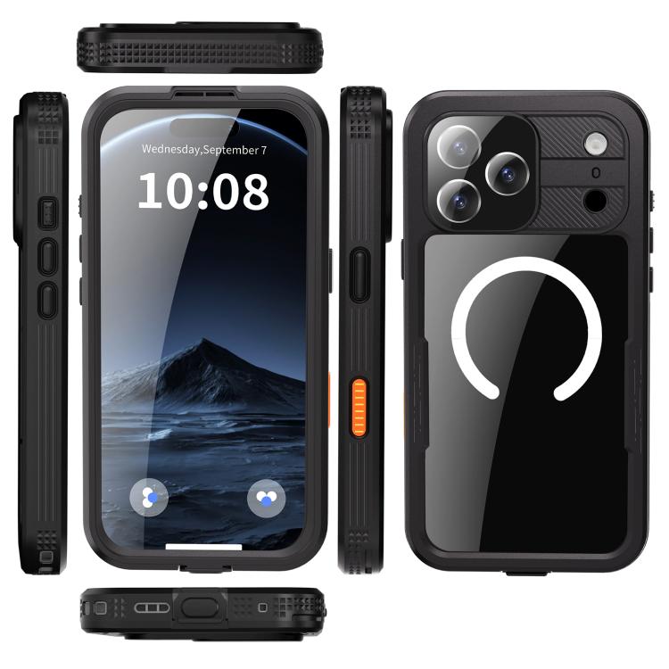Funda para teléfono RedPepper con certificación IP68, resistente al agua y con triple protección MagSafe., For iPhone 17 Pro Max, For iPhone 17 Pro, For iPhone Air