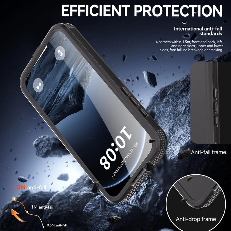 Funda para teléfono RedPepper con certificación IP68, resistente al agua y con triple protección MagSafe., For iPhone 17 Pro Max, For iPhone 17 Pro, For iPhone Air