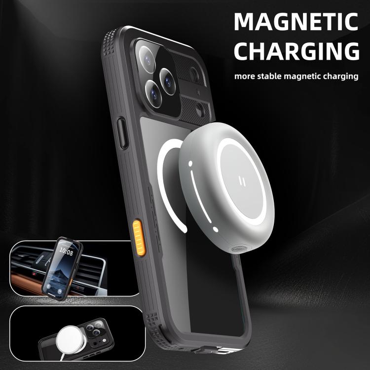 Funda para teléfono RedPepper con certificación IP68, resistente al agua y con triple protección MagSafe., For iPhone 17 Pro Max, For iPhone 17 Pro, For iPhone Air