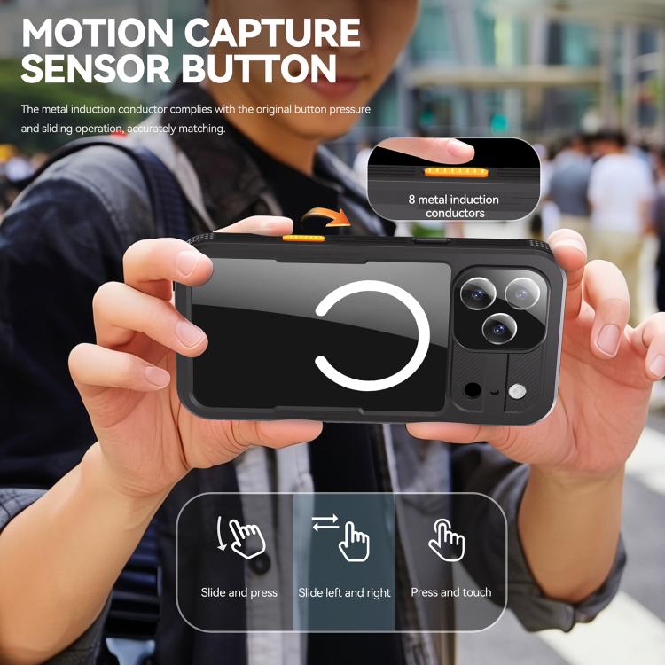 Funda para teléfono RedPepper con certificación IP68, resistente al agua y con triple protección MagSafe., For iPhone 17 Pro Max, For iPhone 17 Pro, For iPhone Air