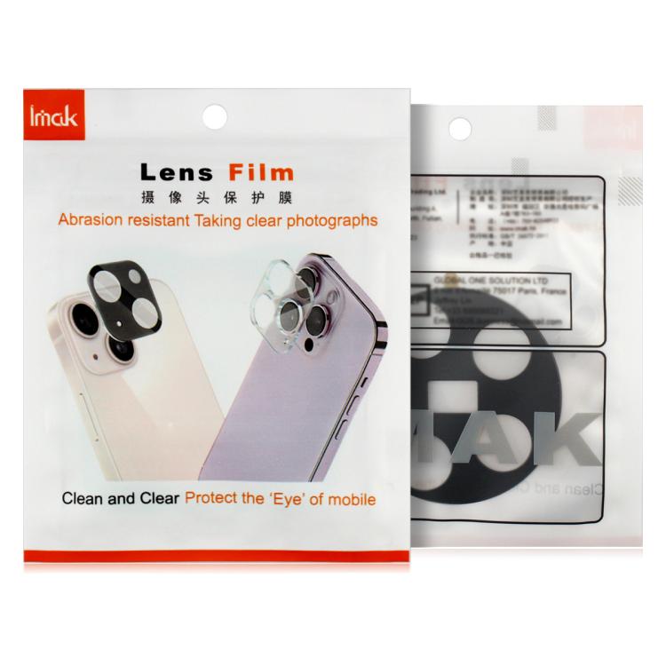 Película para lentes imak Magic Style, que imita la apariencia del iP17 Pro, For iPhone 14 Pro/15 Pro/16 Pro