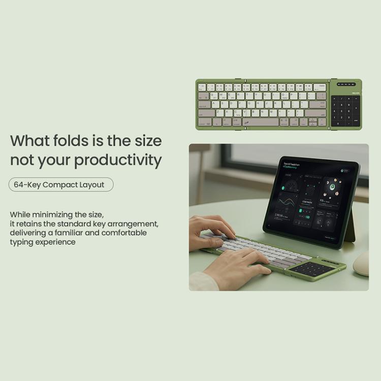 Teclado inalámbrico plegable de bolsillo NILLKIN Magic Cube