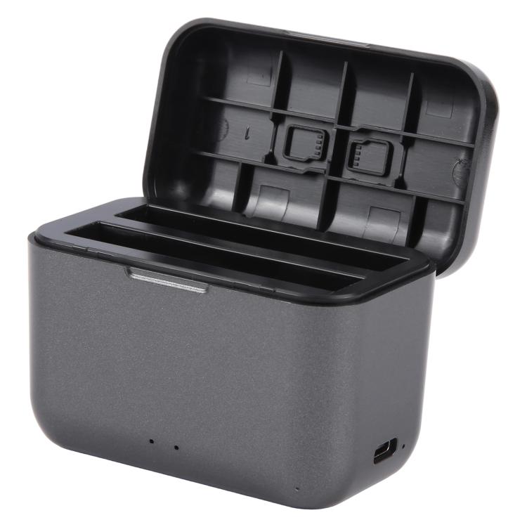 JH-X5-02 para caja de carga de baterías duales Insta360 X5 Hub de carga rápida, For Insta360 X5