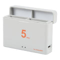 CH-ACTION5-02 Caja de carga para baterías duales DJI OSMO Action 5 Pro Hub de carga rápida, For DJI OSMO Action 5 Pro