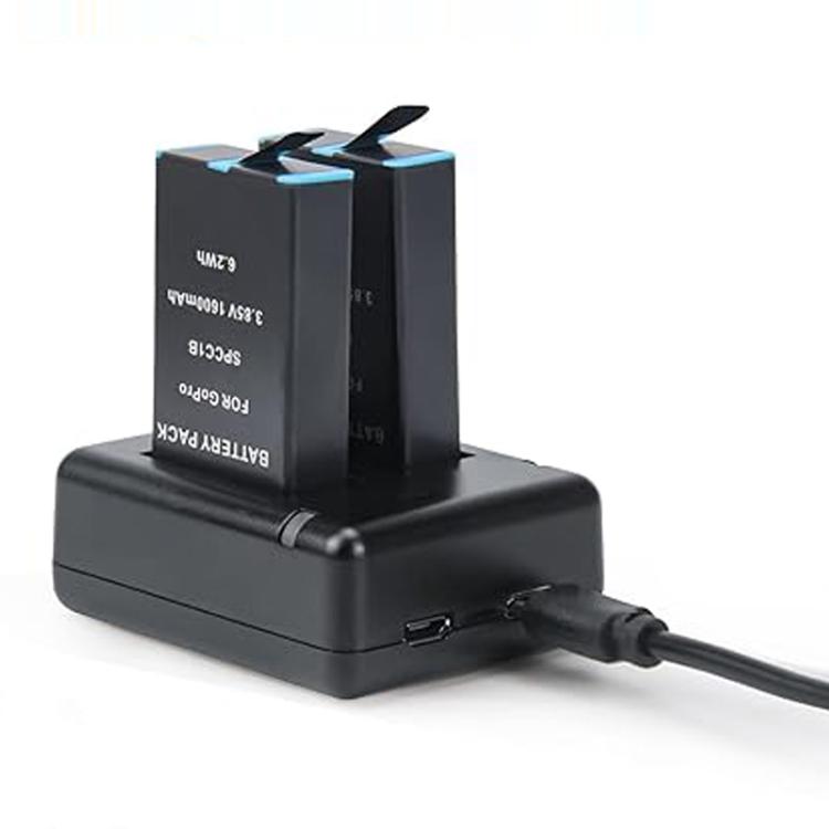 CHG-USB-SPCC1B para concentrador de carga de baterías USB duales para GoPro Max, For GoPro Max