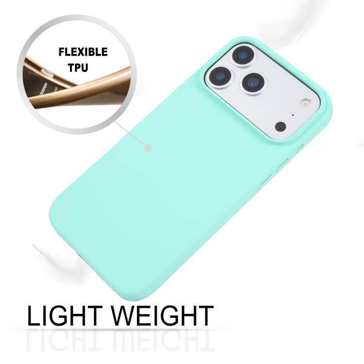 Funda para teléfono GOOSPERY SOFT FEELING de TPU líquido suave, For iPhone 17 Pro Max, For iPhone 17 Pro, For iPhone 17, For iPhone Air