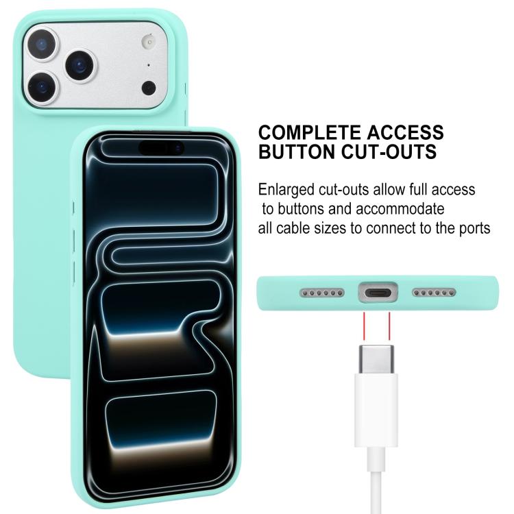 Funda para teléfono GOOSPERY SOFT FEELING de TPU líquido suave, For iPhone 17 Pro Max, For iPhone 17 Pro, For iPhone 17, For iPhone Air