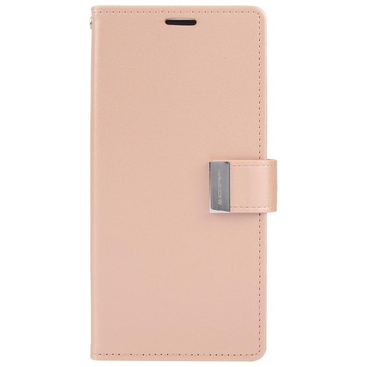 Funda para teléfono de piel con textura Crazy Horse de GOOSPERY RICH DIARY, For iPhone 17 Pro Max, For iPhone 17 Pro, For iPhone 17, For iPhone Air