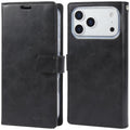 Funda de cuero para teléfono GOOSPERY MANSOOR DIARY con 9 ranuras para tarjetas, For iPhone 17 Pro Max, For iPhone 17 Pro, For iPhone 17, For iPhone Air